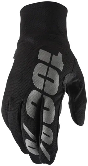 100% Hydromatic Waterproof Glove Blk MD