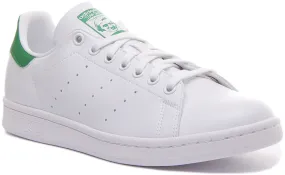 Adidas Stan Smith In White Green For Men