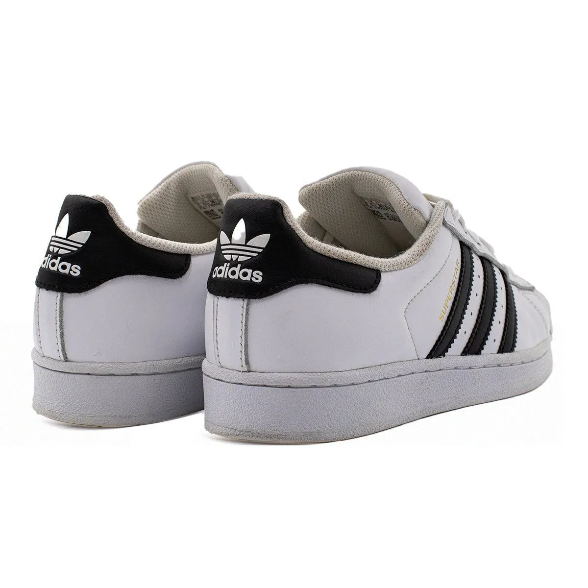 Adidas Superstar Low-Top Sneakers Leather White Colour For Women