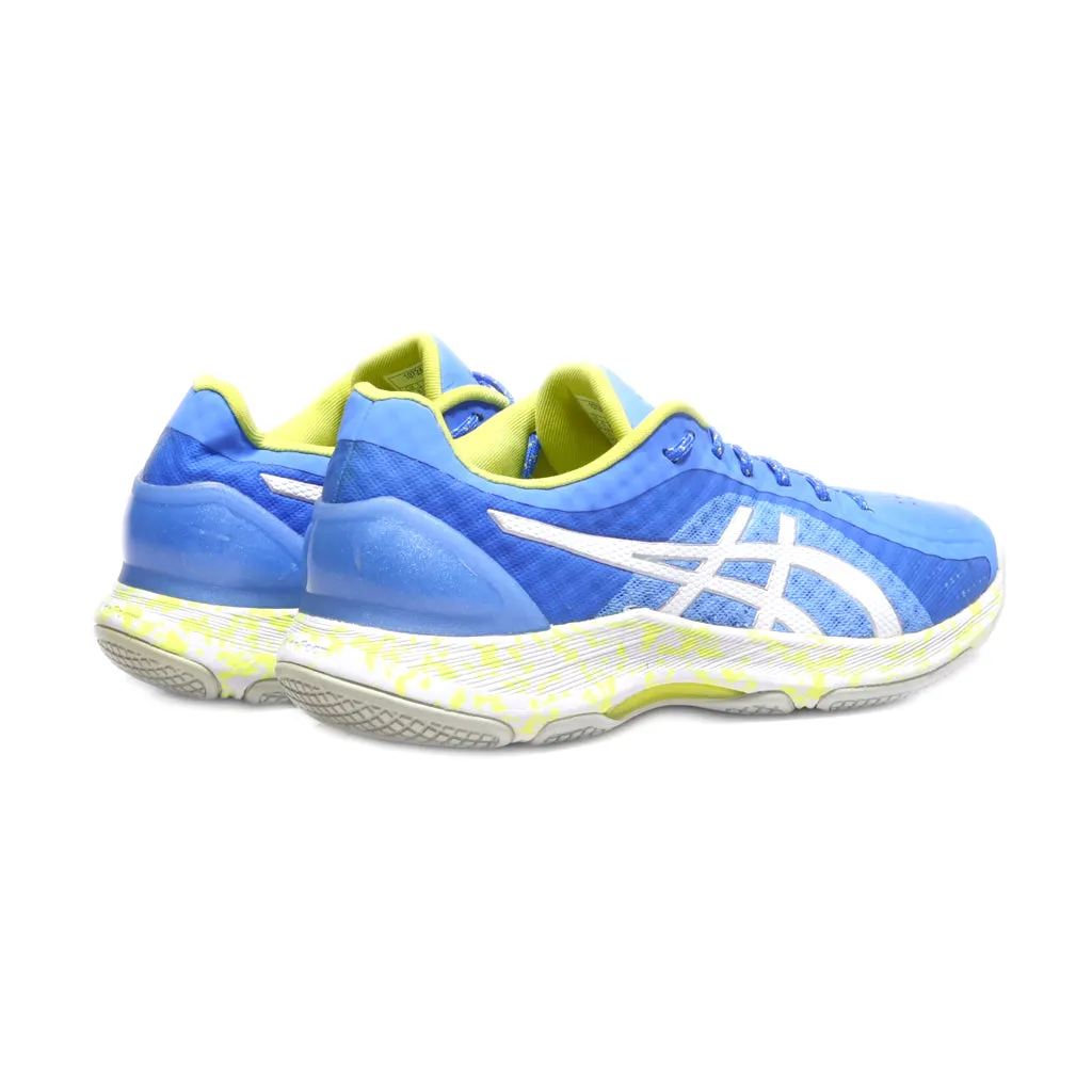 Asics Sport Shoes Fabric Blue Colour For Women