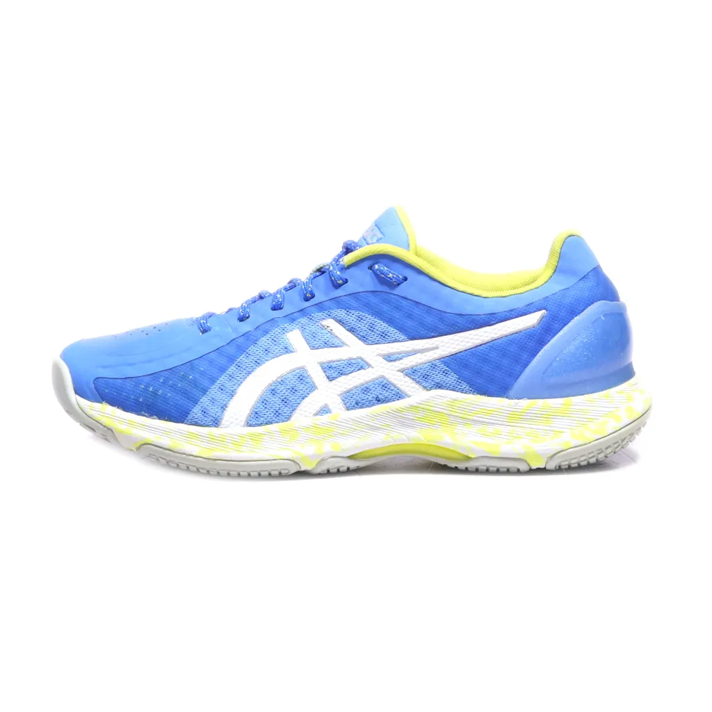 Asics Sport Shoes Fabric Blue Colour For Women