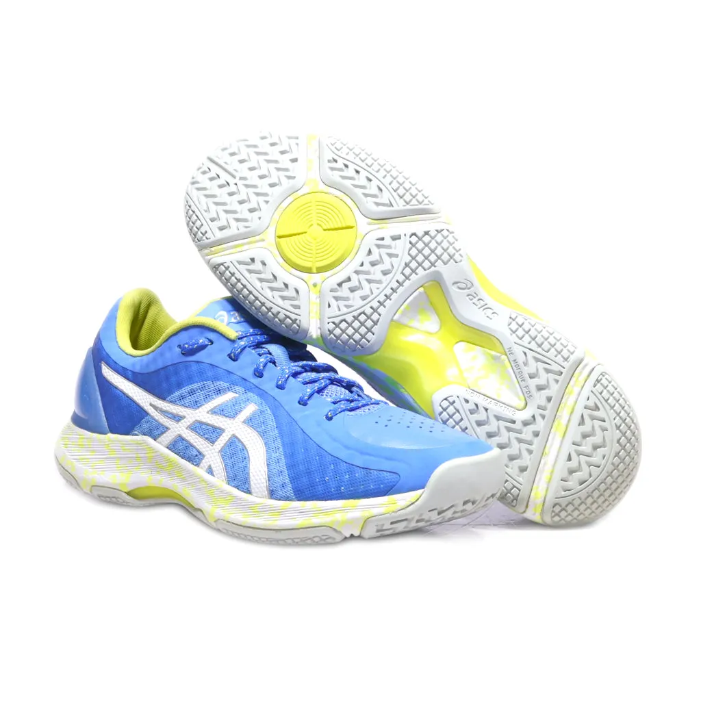 Asics Sport Shoes Fabric Blue Colour For Women