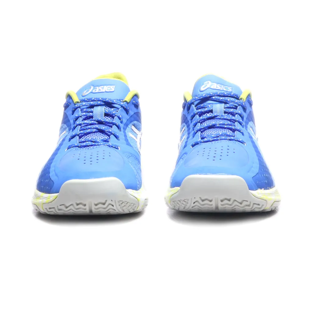 Asics Sport Shoes Fabric Blue Colour For Women