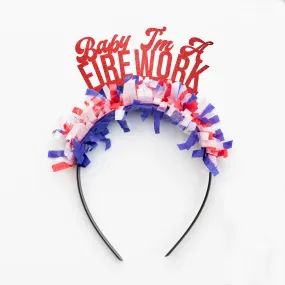 Baby I'm a Firework Headband