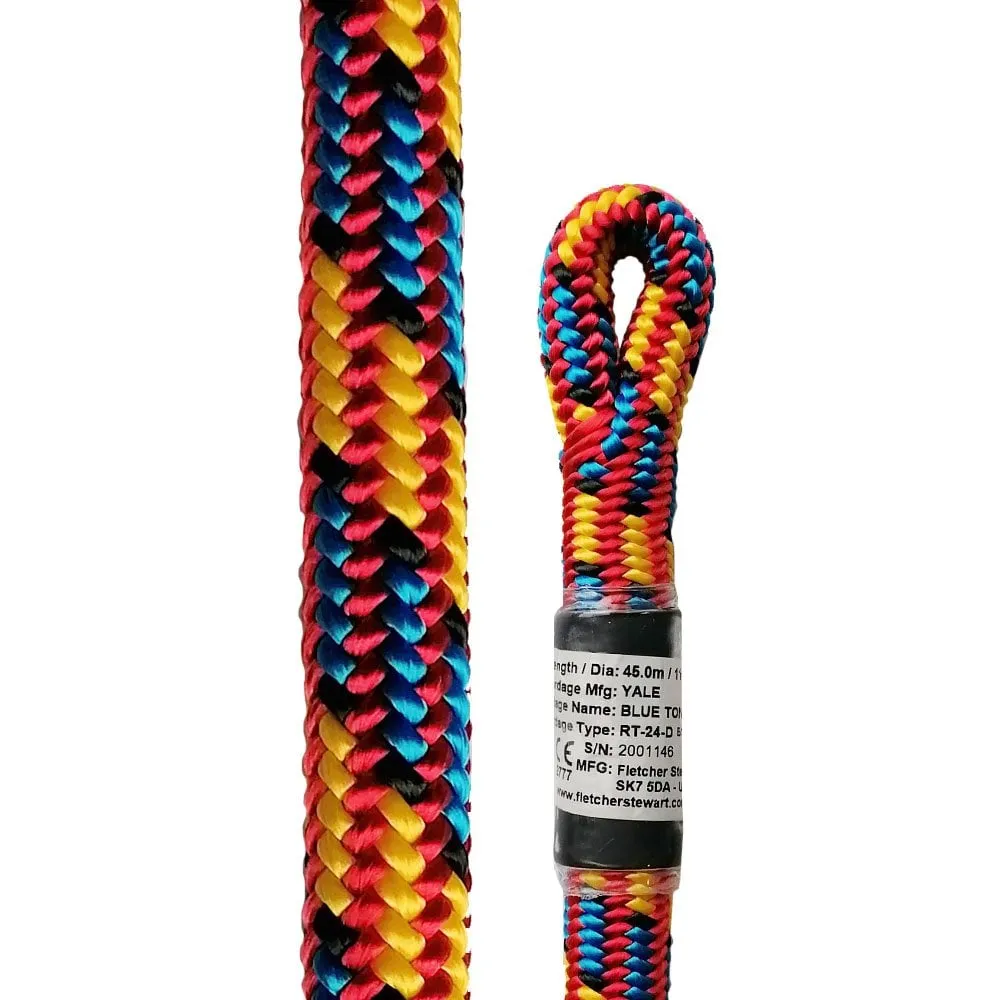 Blue Tongue 10m Rope Lanyard