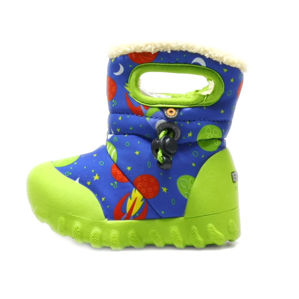 Bogs Ibmoc Space Walkers Fabric Blue Colour For Kids