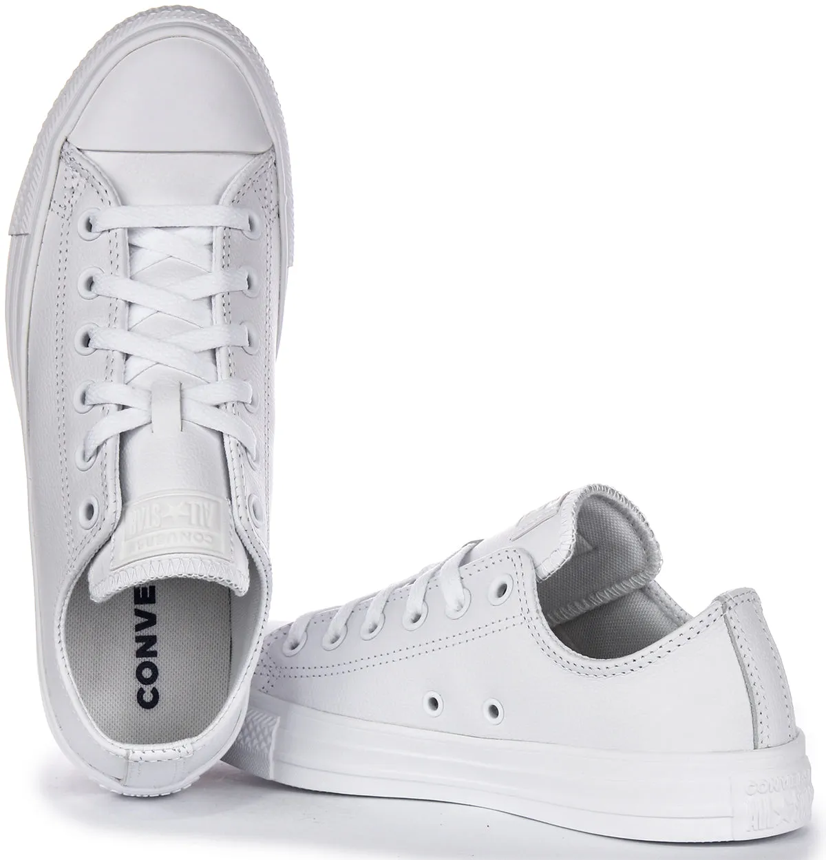 Converse All Star Low 136823C In White Leather