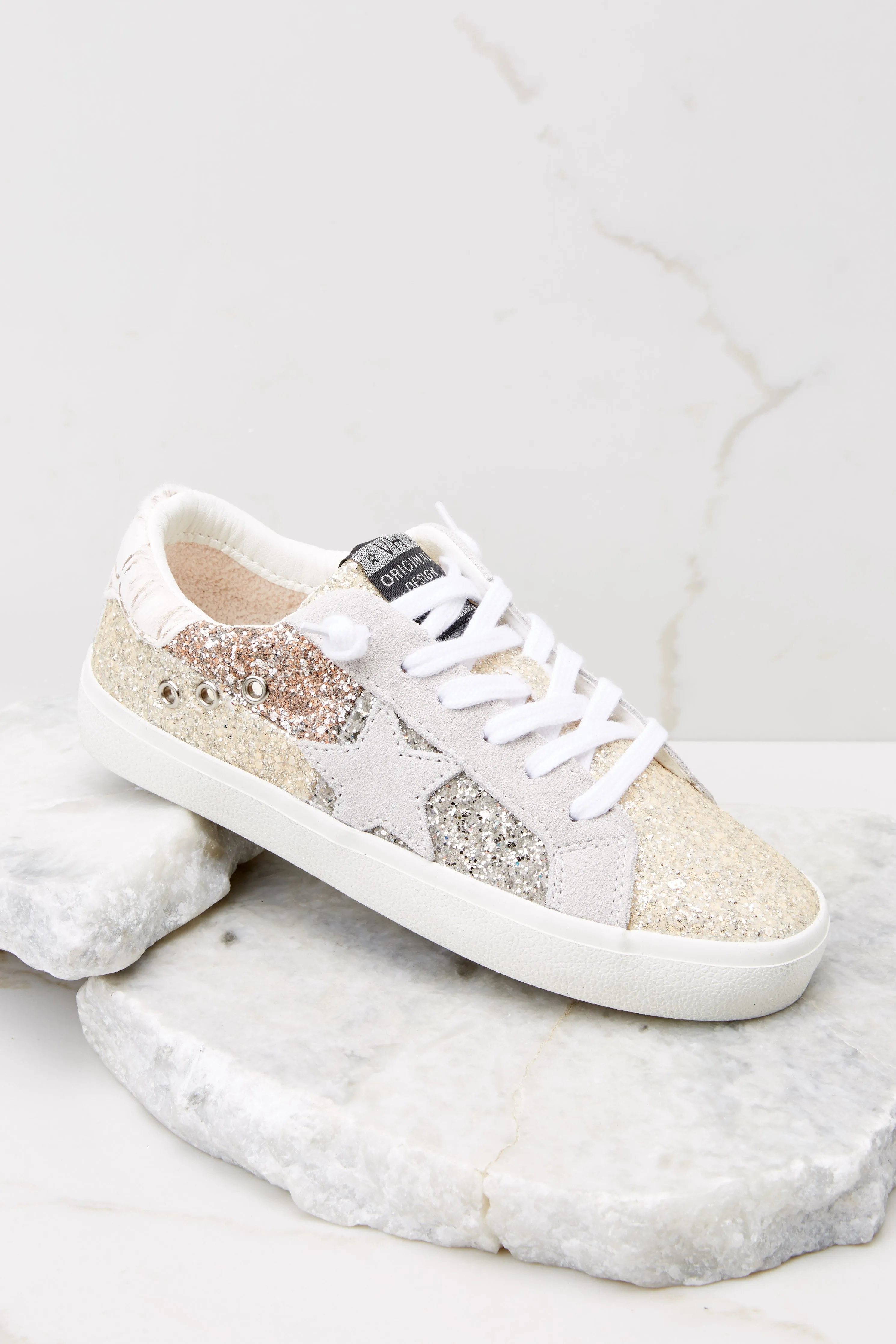 Evie Multi Glitter Sneaker