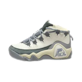 Fila Ankle Boots Pu Leather Grey Colour For Women