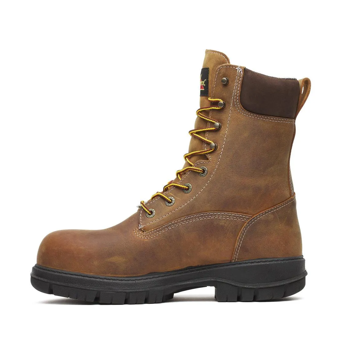 Genesis Series 8" Nano Toe Insulated Waterproof Boot Chestnut