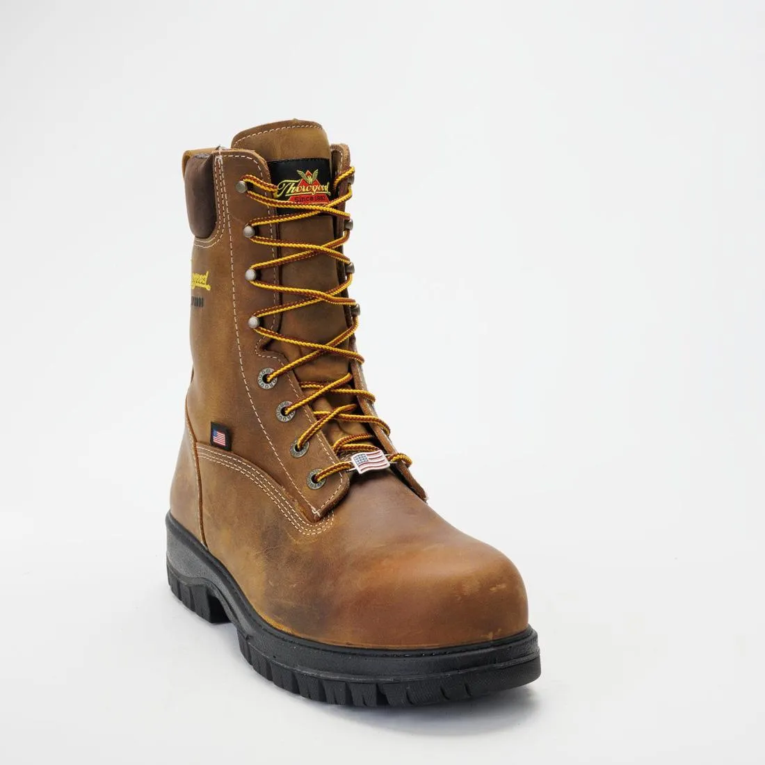 Genesis Series 8" Nano Toe Insulated Waterproof Boot Chestnut