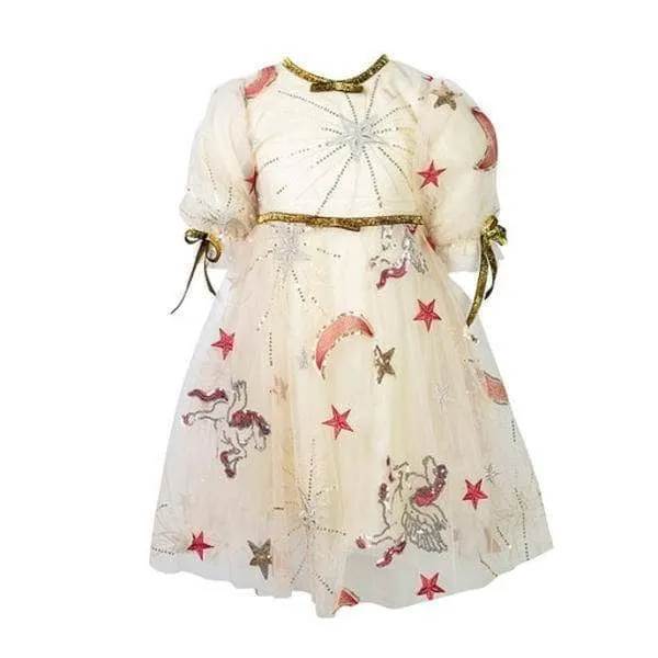 Golden Star Party Dress