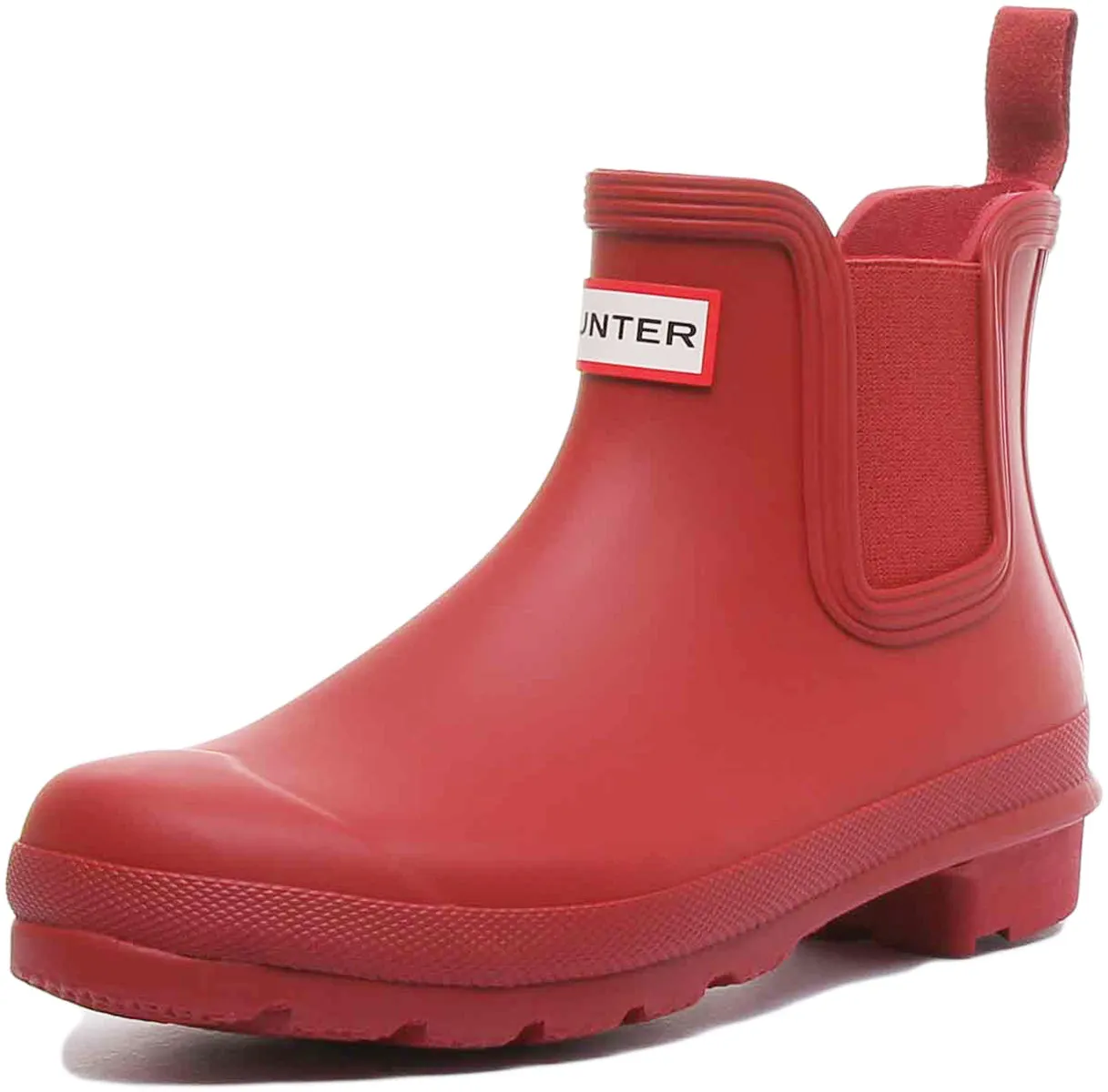 Hunter Original Womens Chelsea In Red For Women