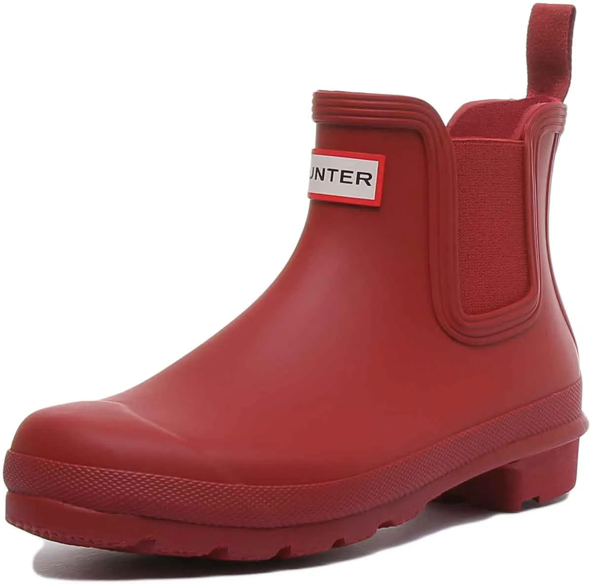 Hunter Original Womens Chelsea In Red