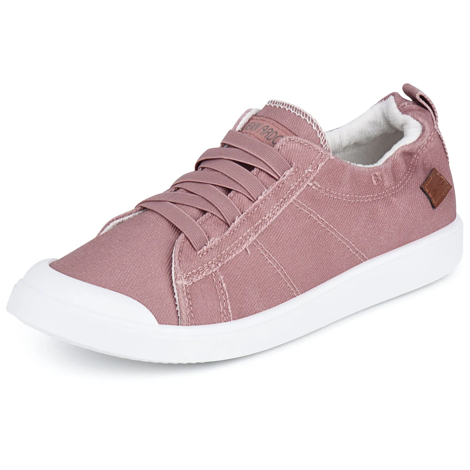 JENN ARDOR Women's Canvas Slip-on Sneakers: Comfortable Casual