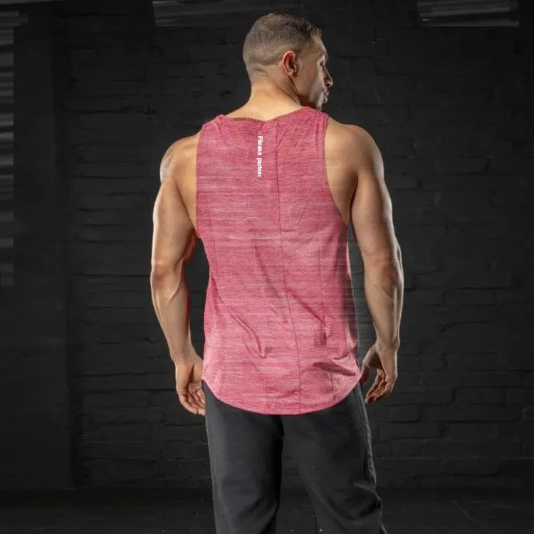 Mens Muscle Fit Gym Fitness Sports Training Quick-Drying Breathable Sleeveless Vest