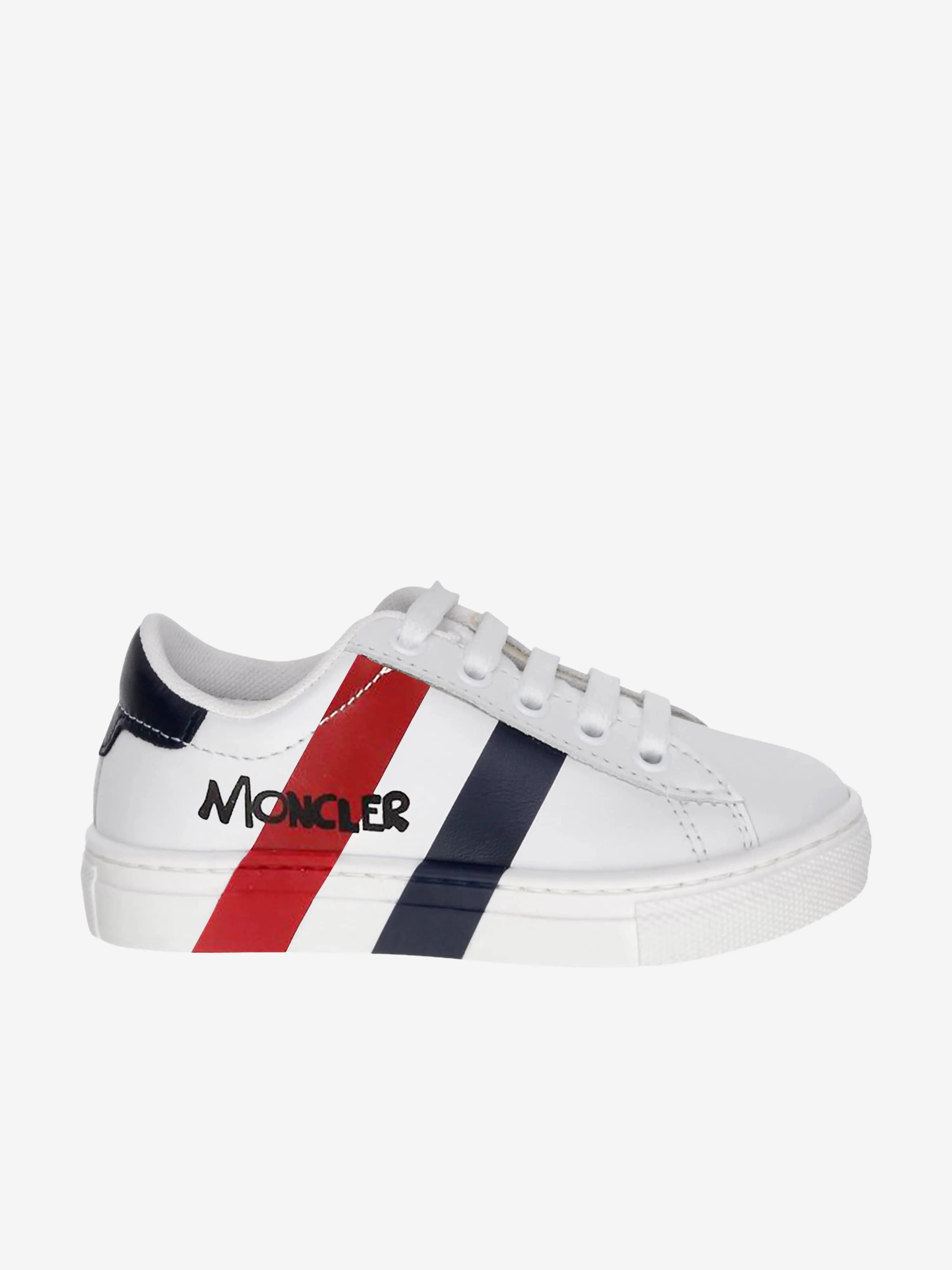 Moncler Boys Leather Trainers