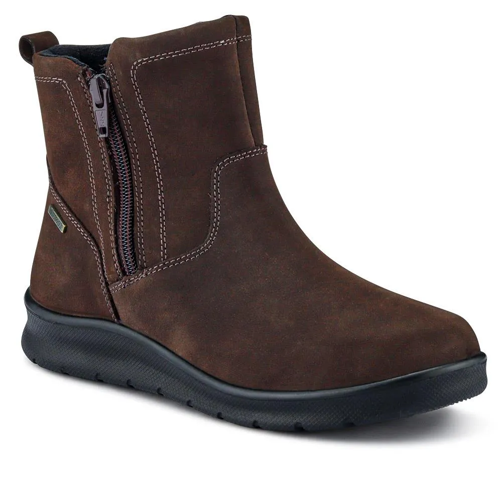 Newquay Waterproof Zip-Up Boots - NEWQUAY / 326 580