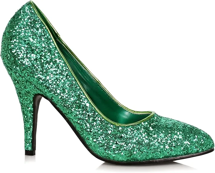 Shimmer-411 Glamour Glitter 4"  Pumps