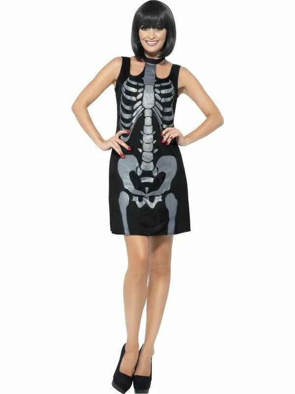 Skeleton Shift Dress