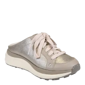 SWIFTSTEP in GREY SILVER Backless Sneakers