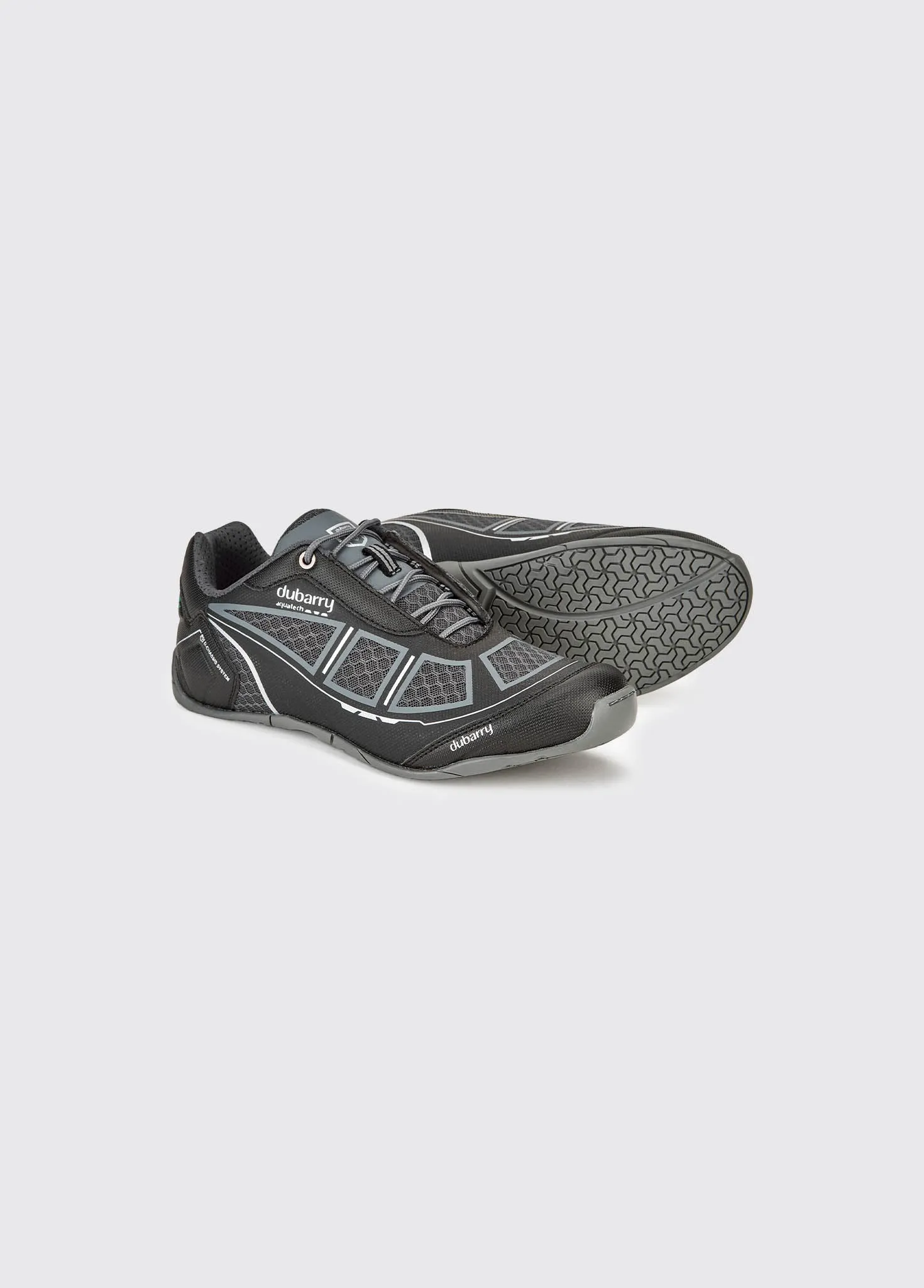 Sydney Ladies Lightweight Performance Sailing Shoe - Carbon