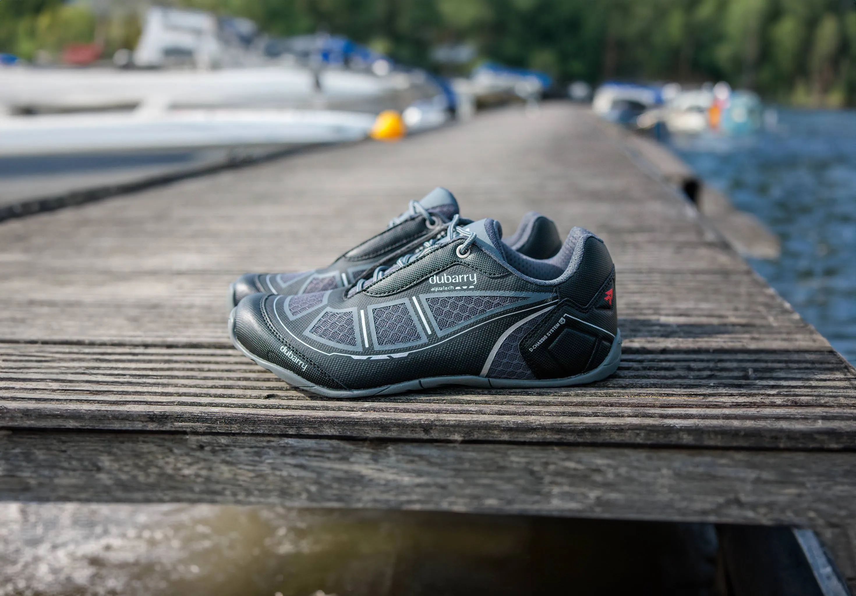 Sydney Ladies Lightweight Performance Sailing Shoe - Carbon