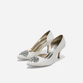 Twilight Cynthia White Pumps