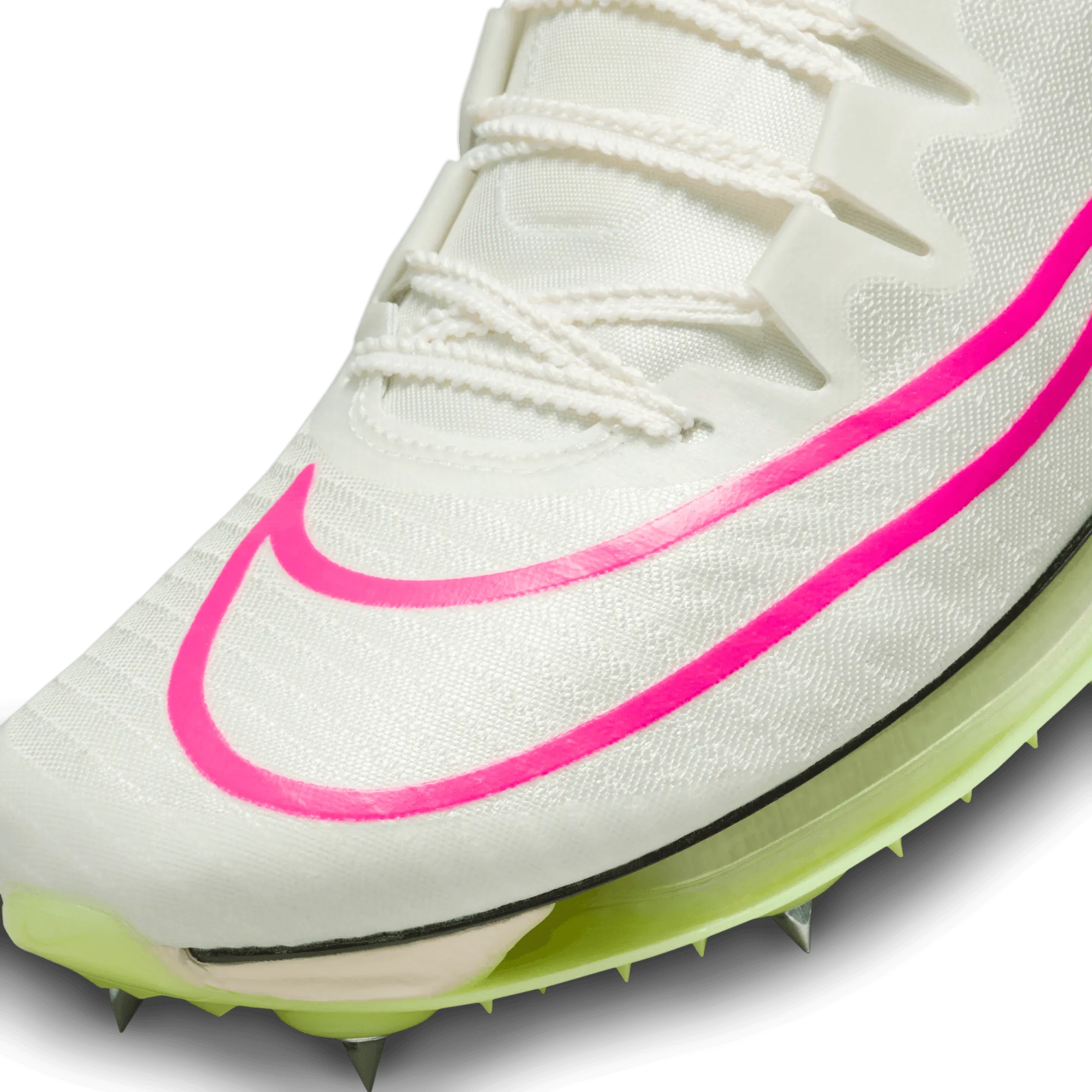 Unisex Air Zoom Maxfly (100 - Sail/Fierce Pink-LT Lemon Twist)