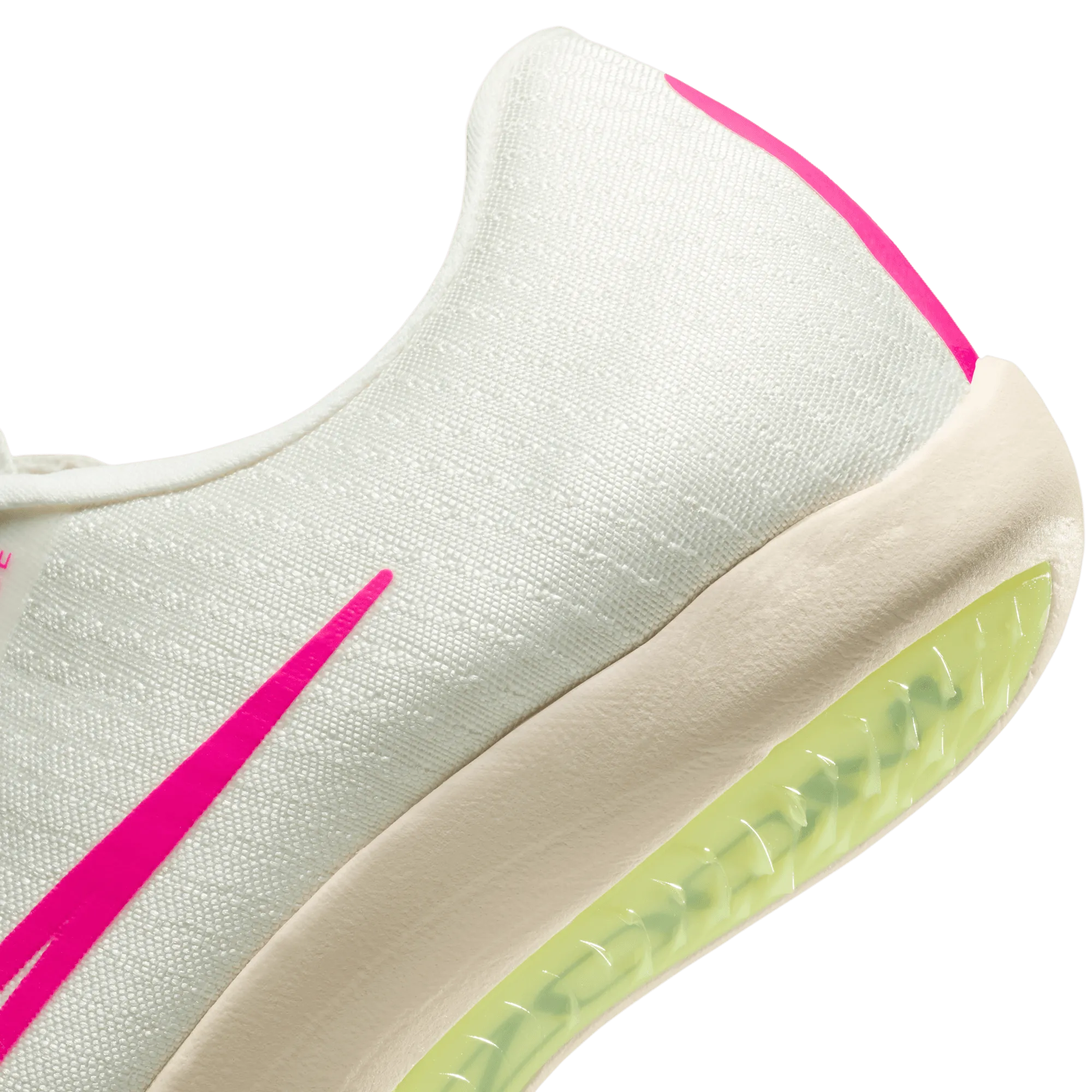 Unisex Air Zoom Maxfly (100 - Sail/Fierce Pink-LT Lemon Twist)