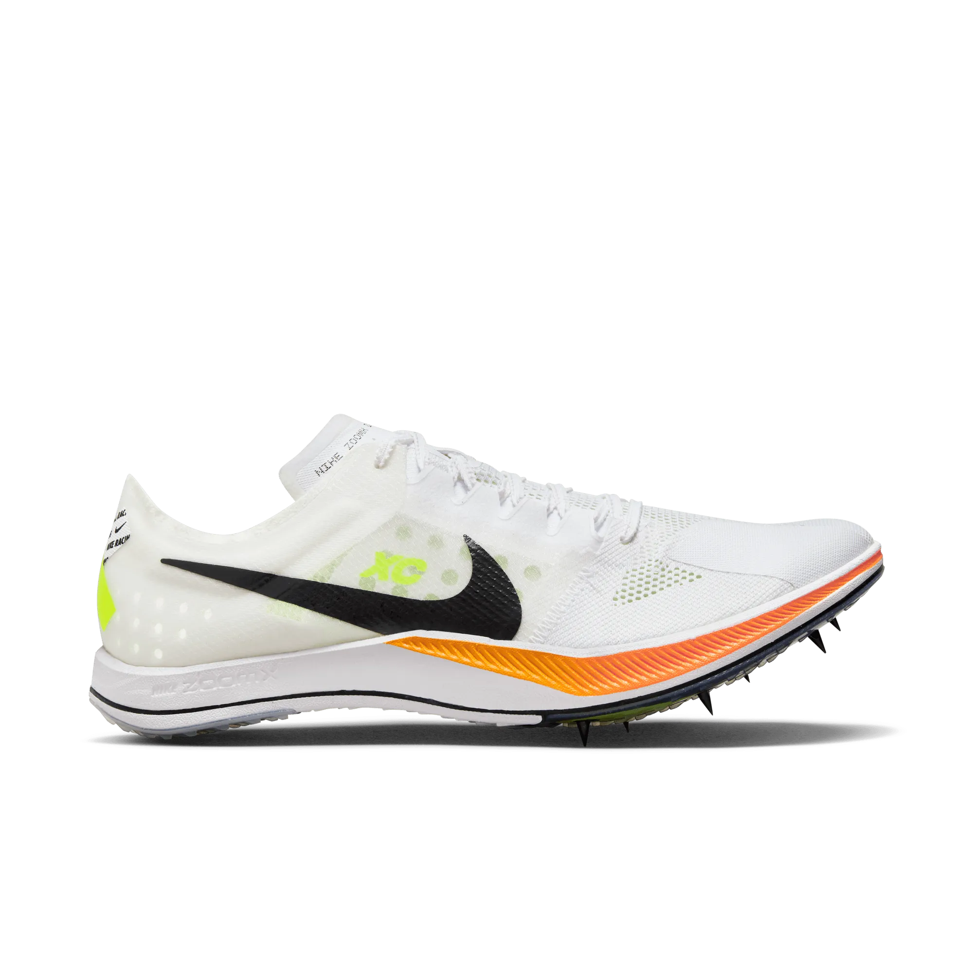 Unisex ZoomX Dragonfly XC (100 - White/Black-Total Orange-Laser Orange)