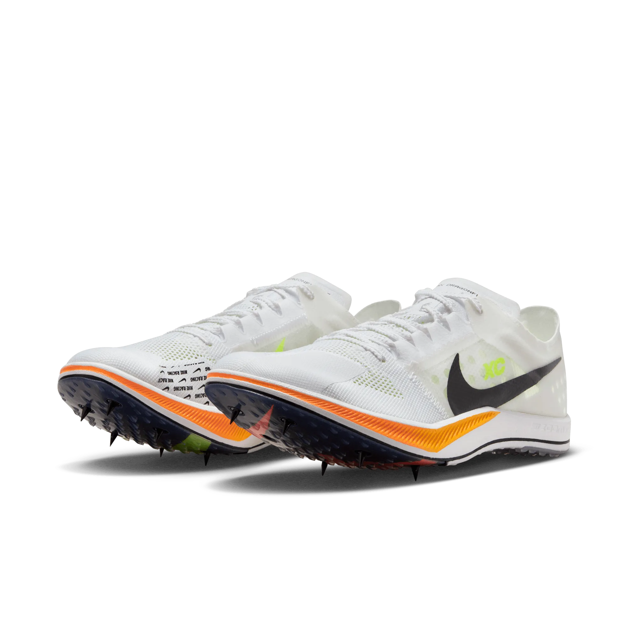 Unisex ZoomX Dragonfly XC (100 - White/Black-Total Orange-Laser Orange)