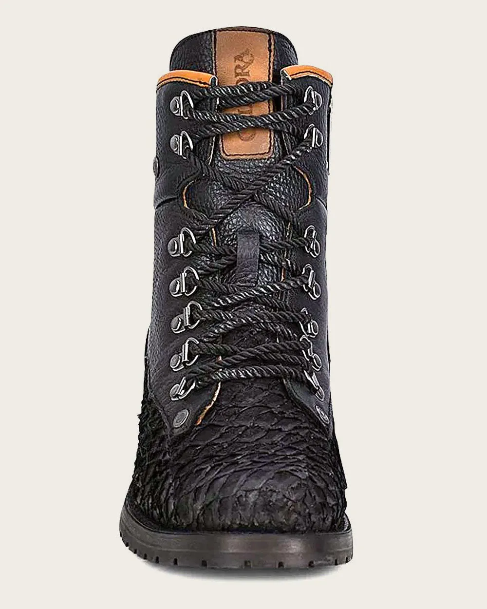 Urban black poisson boot