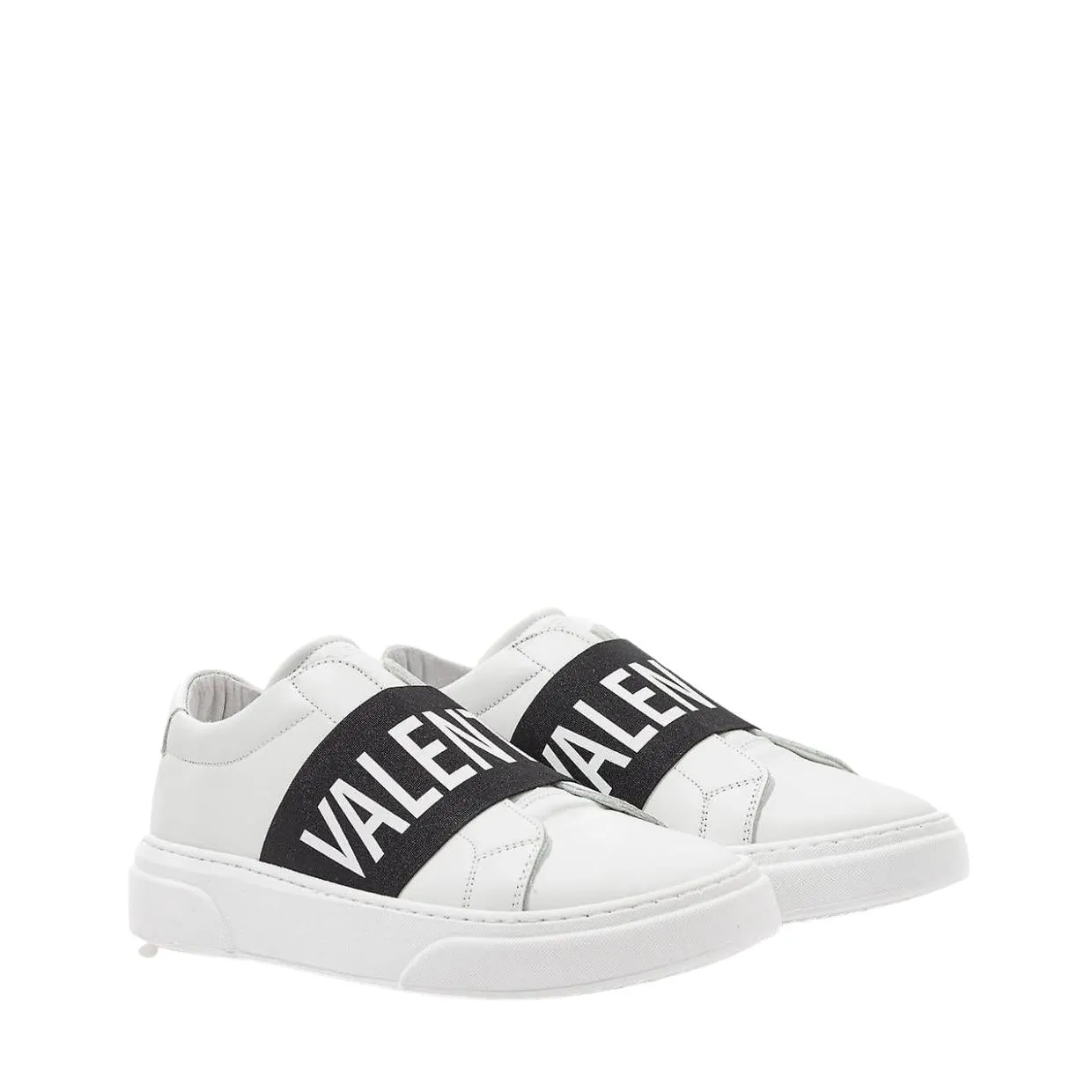 Valentino White Slip On Trainers